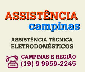 Assistência Técnica em Máquinas de Lavar, Microondas e geladeiras em Campinas-SP